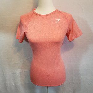 Gymshark Vital Seamless T-Shirt Pink Medium